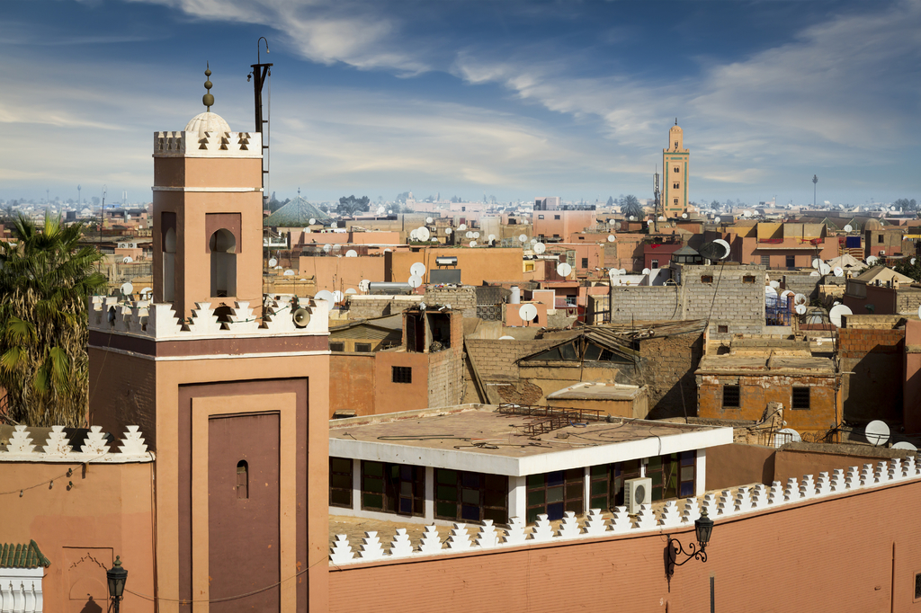 Les remparts de Marrakech.