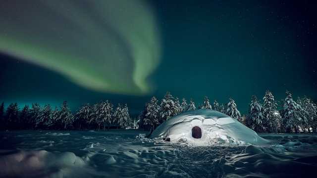 Lapland per spoor Winter