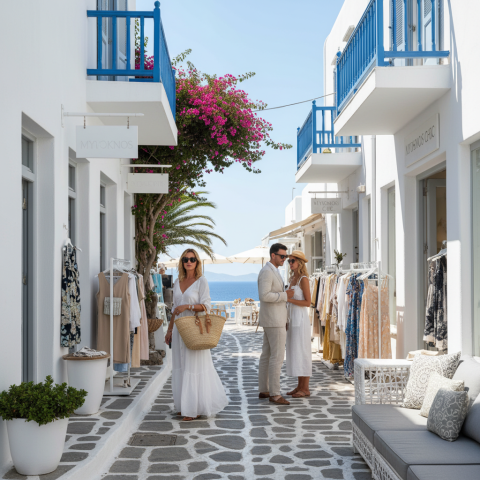 Une histoire d'amour en Grèce : Athènes, Mykonos, Paros & Santorin