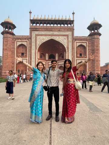 Entdecken Sie das majestätische Duo: Delhi & Agra in 3 Tagen