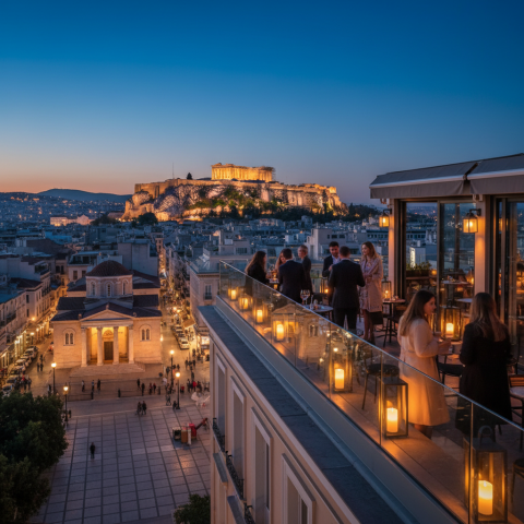 Une histoire d'amour en Grèce : Athènes, Mykonos, Paros & Santorin