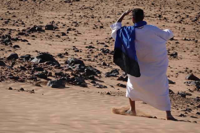 Desierto auténtico del erg Chegaga