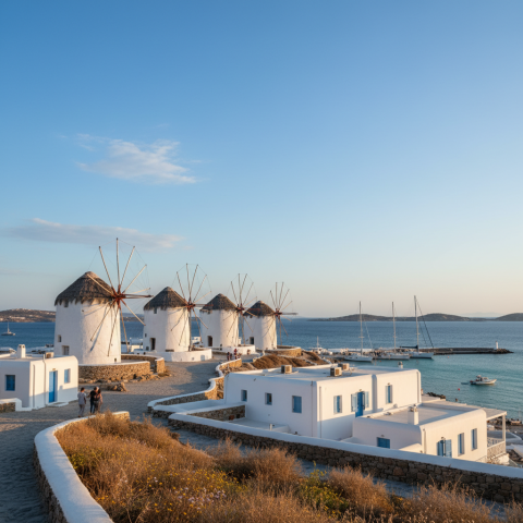 Une histoire d'amour en Grèce : Athènes, Mykonos, Paros & Santorin
