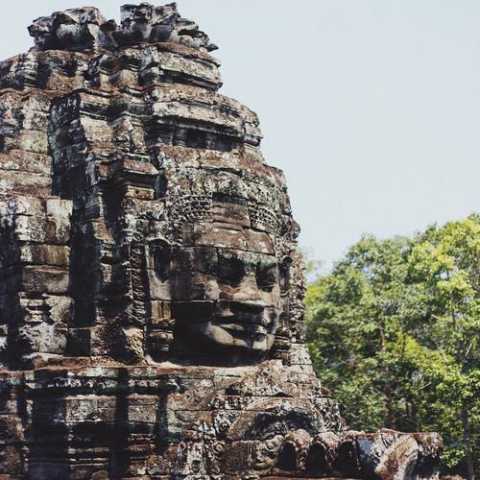 Cambodja met het gezin