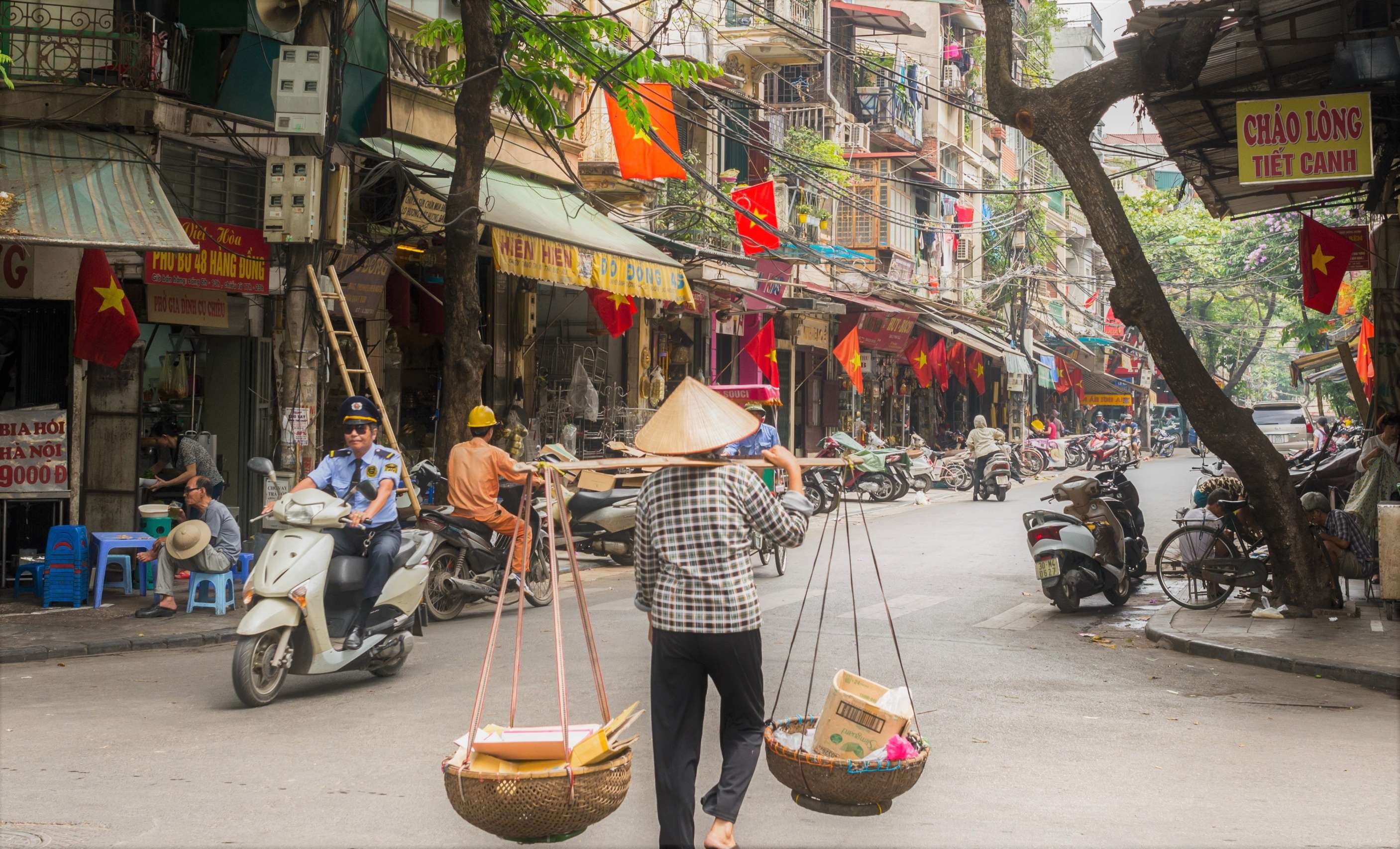 De terrasrijstvelden in het noordwesten van Vietnam in 7 dagen en 6 nachten. - Hanoi - Vertrek - Hanoi- Départ