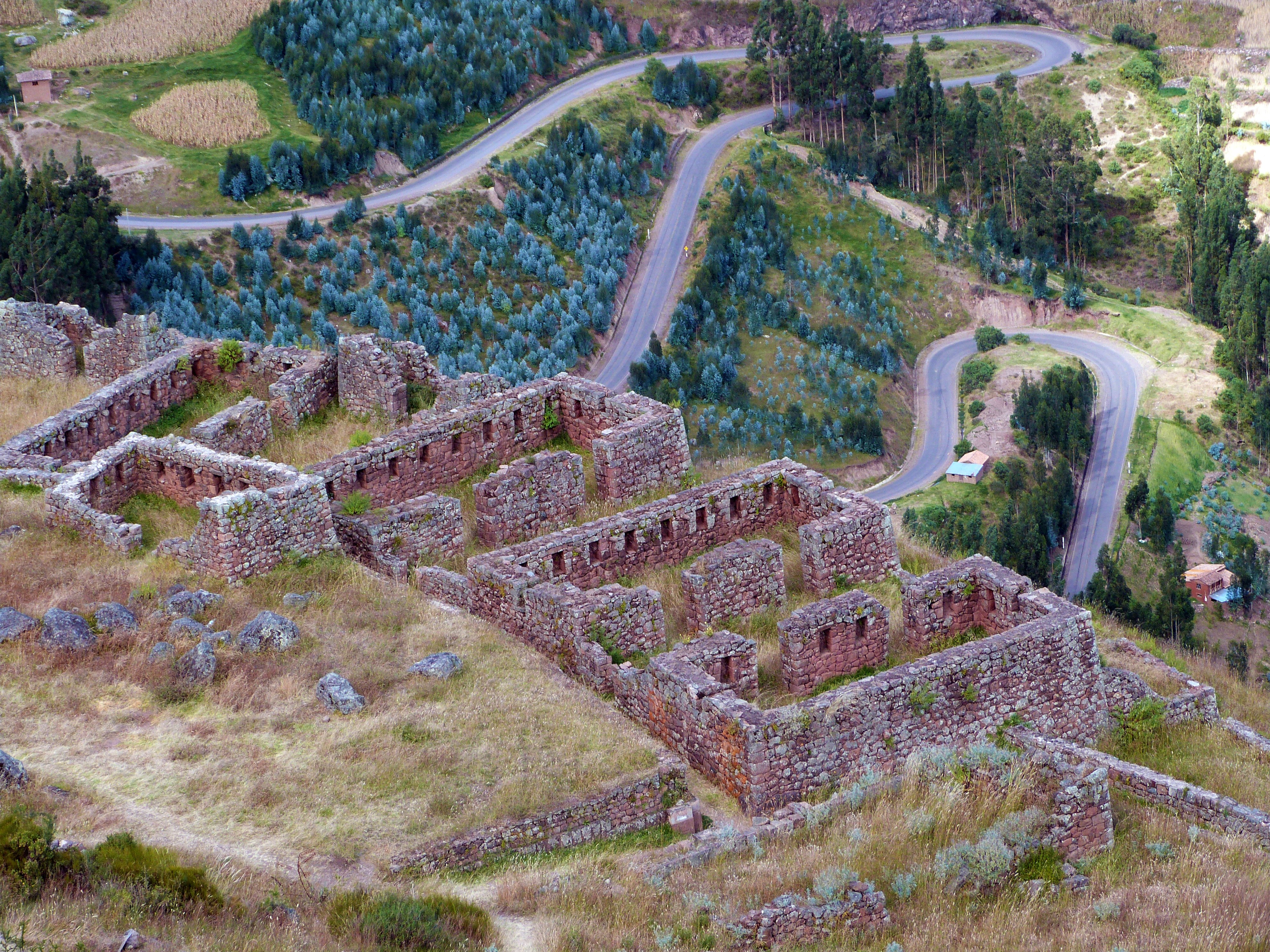 Nos trilhos do sul do Peru - Cusco – Caminhada em Pisac – Patabamba - Foto do dia
