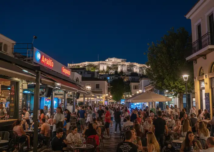 Une histoire d'amour en Grèce : Athènes, Mykonos, Paros & Santorin - Arrivée à Athènes | Installation & Premières impressions - Photo du jour