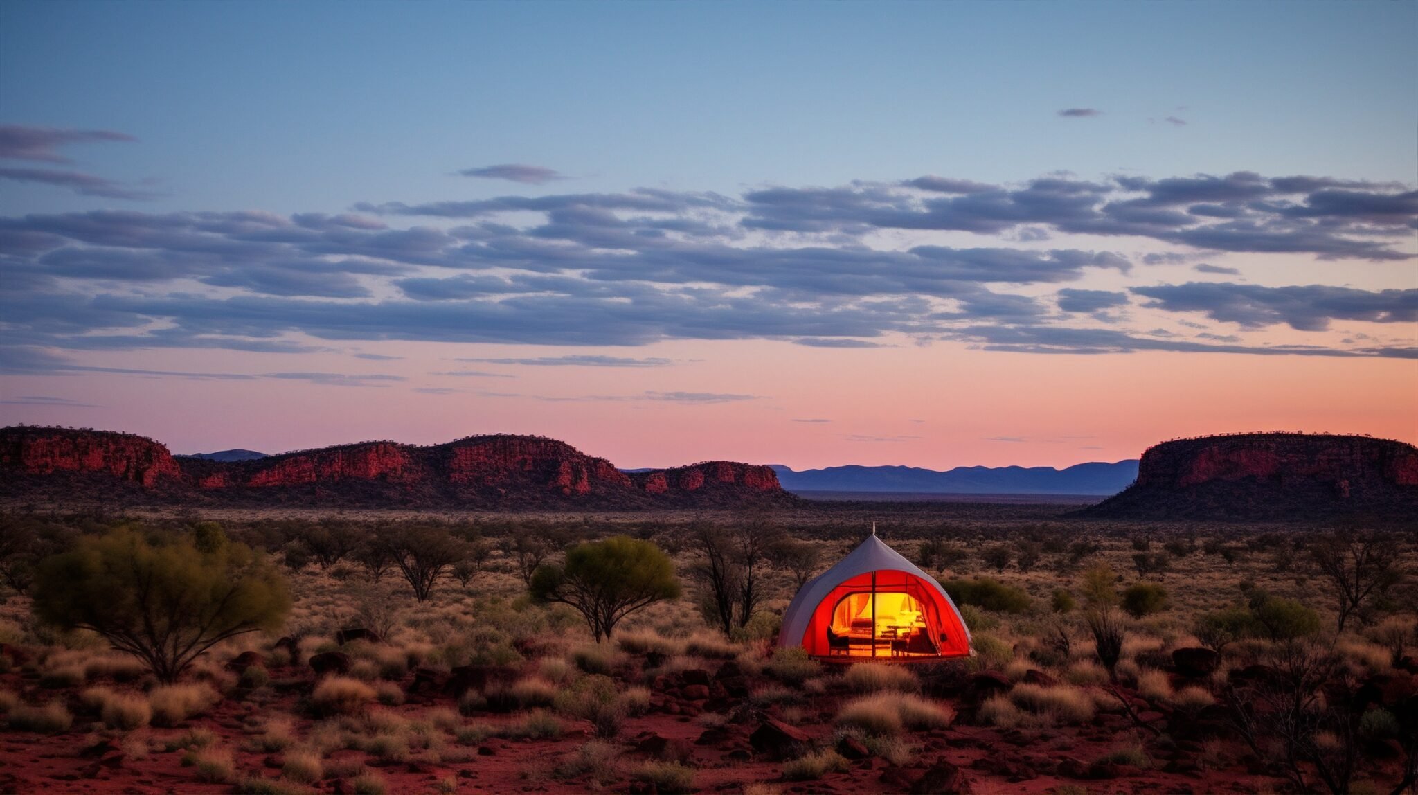 Camping in the iconic parks of the USA - Sunset over Capitol Reef - Photo of the day