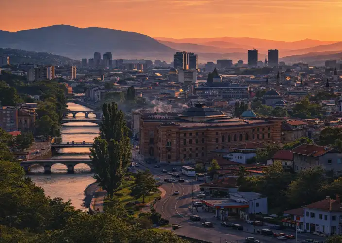 The Essence of Bosnia & Herzegovina - Sarajevo Arrival – A First Glimpse of the City - Photo of the day