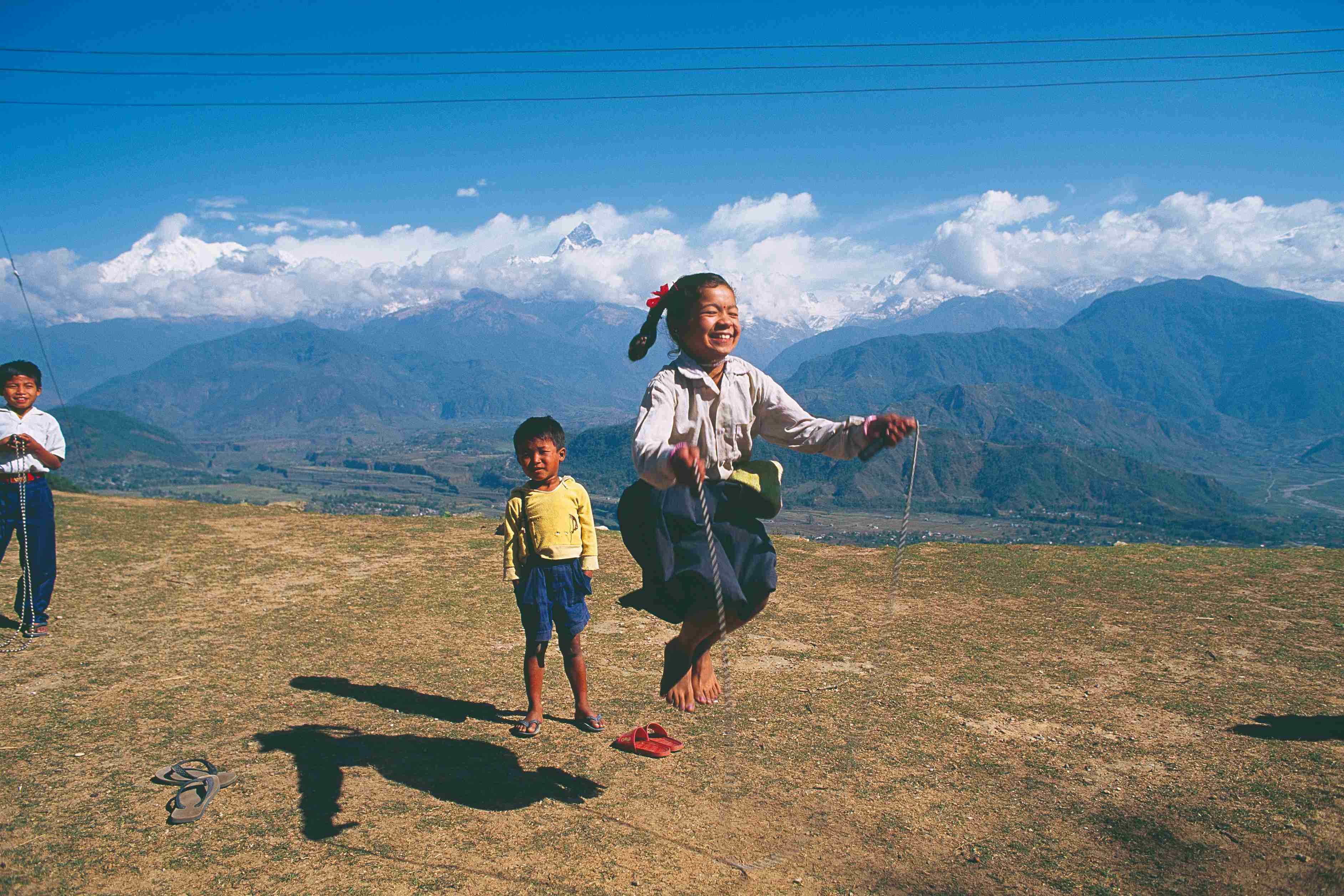 Circuito de caminhada bem-estar, yoga e massagem no Nepal. - Sarangkot (1 592 m) - Pokhara (820 m) - Sedi Bagar - Sarangkot (1 592 m) - Pokhara (820 m) - Sedi Bagar