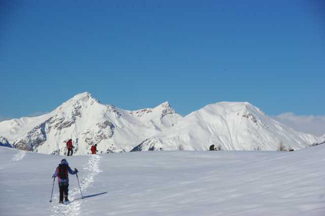 Réveillon branco no coração do Queyras