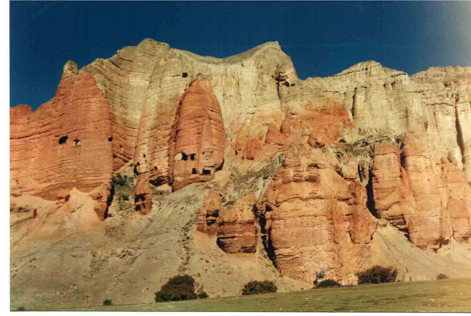 Trek in the Upper Mustang - Lo Manthang to Luri Gompa (7 hours of walking) - Lo Manthang à Luri Gompa (7 heures de marche)