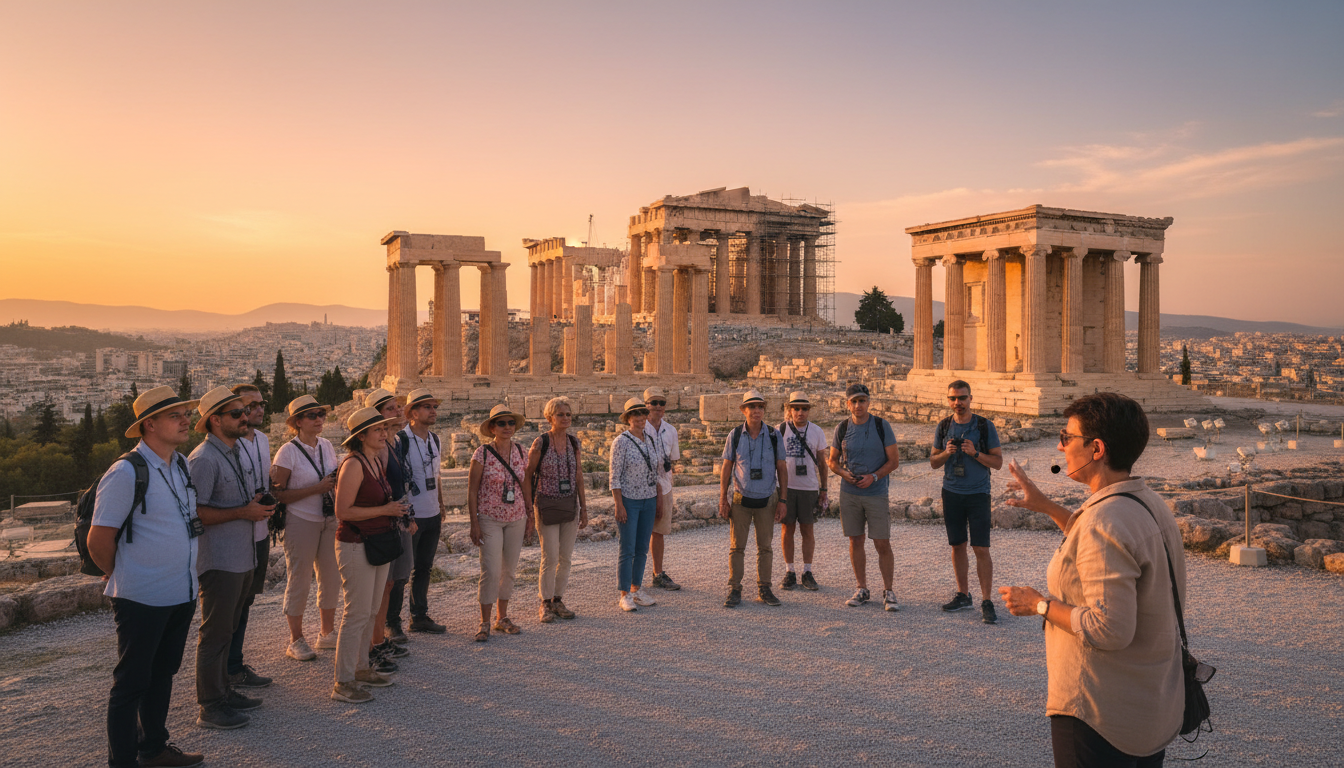 Grand voyage en Grèce : Athènes, Nafplio, Thessalonique & Crète - Athènes | Points forts antiques - Photo du jour