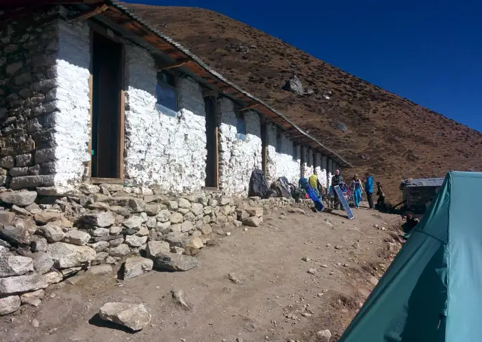 Manaslu Circuit Trek - Trek naar Larke Phedi – 4450m - Foto van de dag