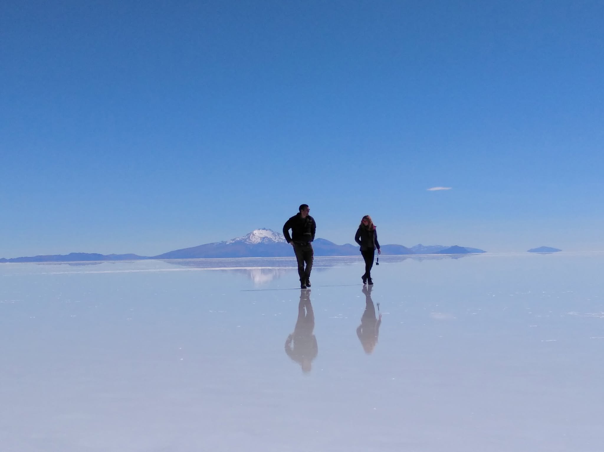 Trekking in de Condoriri-groep (Cordillera Real, Bolivia) en de Uyuni-zoutvlaktes (ATC 15) - Uyuni - La Paz - Foto van de dag