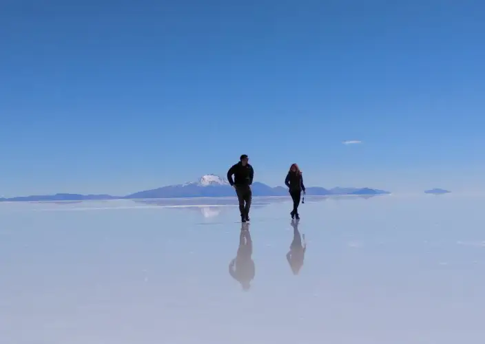 Trekking in de Condoriri-groep (Cordillera Real, Bolivia) en de Uyuni-zoutvlaktes (ATC 15) - Uyuni - La Paz - Foto van de dag