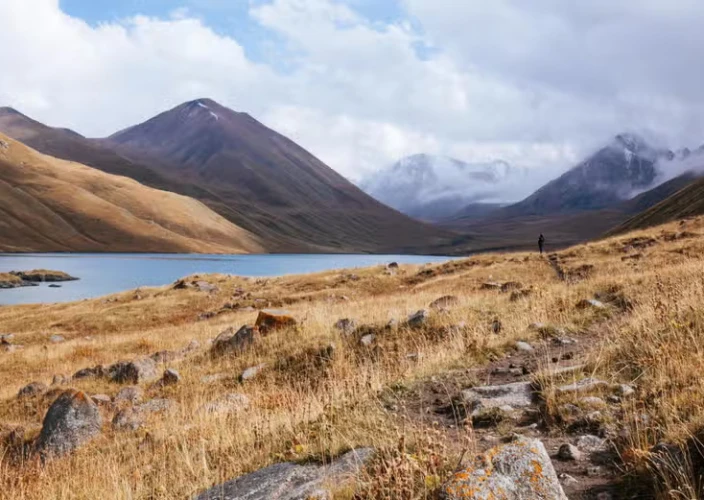 Os lagos mais bonitos do Quirguistão - NARYN – KOL UKOK (TRANSFERÊNCIA + TREKKING A CAVALO) - Foto do dia