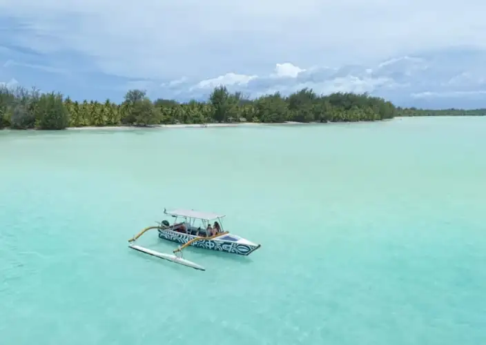 Prima esperienza in Polinesia Francese: il soggiorno ideale - Uscita in mare per osservare le balene. - lagon