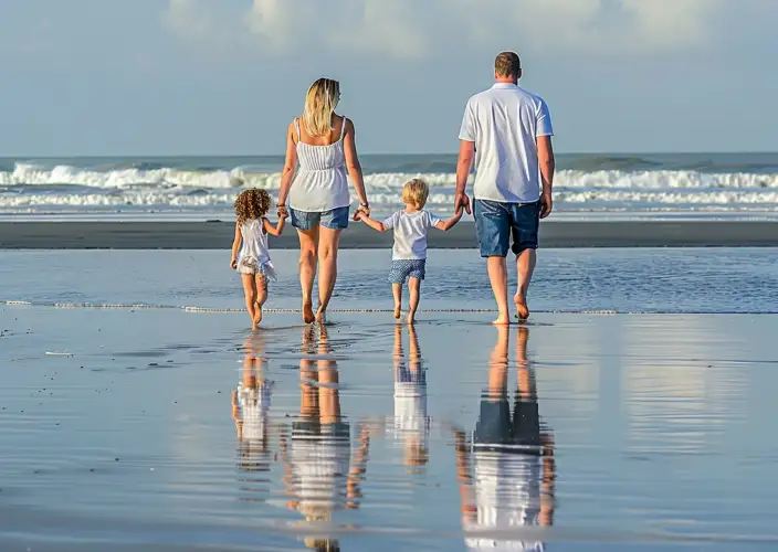 Florida met het gezin - Vlucht naar Miami - Foto van de dag