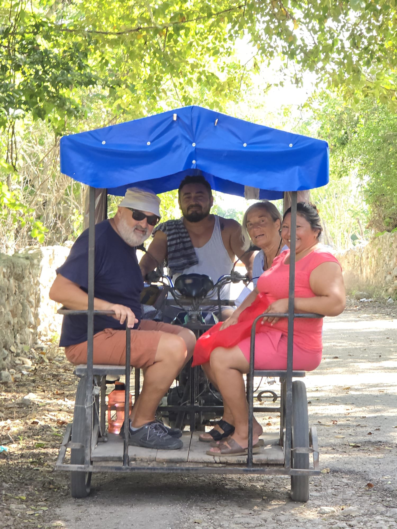 O circuito de Yucatán ☀️ - Passeio de moto-táxi e banho em cenotes - Foto do dia