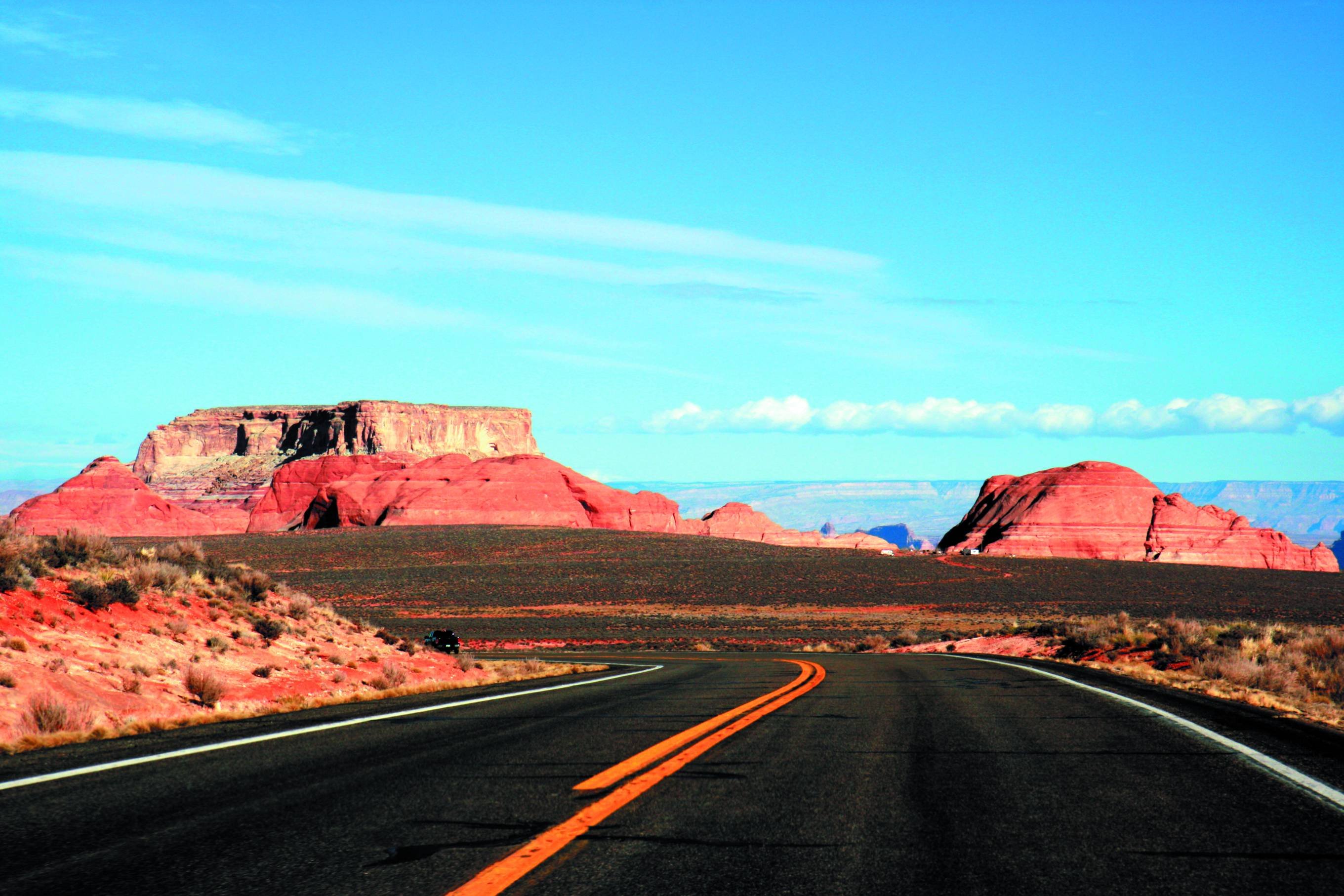 Wandelen in de nationale parken van het Amerikaanse Westen - Monument Valley - Monument Valley