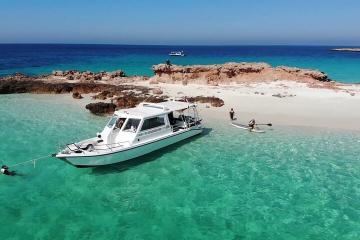 Passerelle luxueuse vers Oman - 7 jours de luxe avec style - Aventure de snorkeling à l'île Dimaniyat (base partagée) - Photo du jour