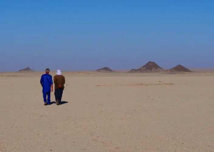 Imersão em Tadrart Rouge - O Tassili, depois retorno a Djanet de carro. - Foto do dia