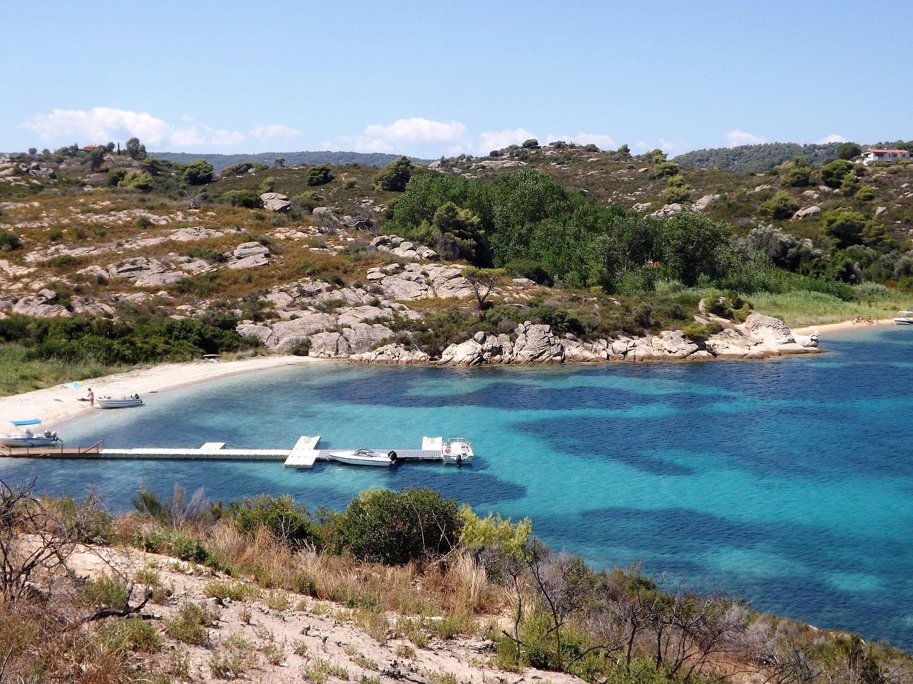 Grecia de sur a norte - Jornada de relax en la Chaldique - Foto del día