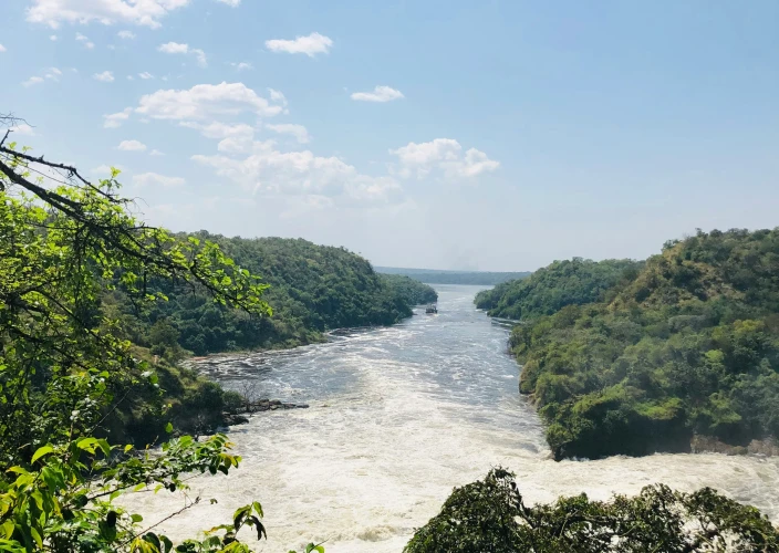 14-daagse Rwanda-Oeganda Avontuur - Ochtendtransfer naar Murchison Falls National Park (via Top Falls) - Foto van de dag