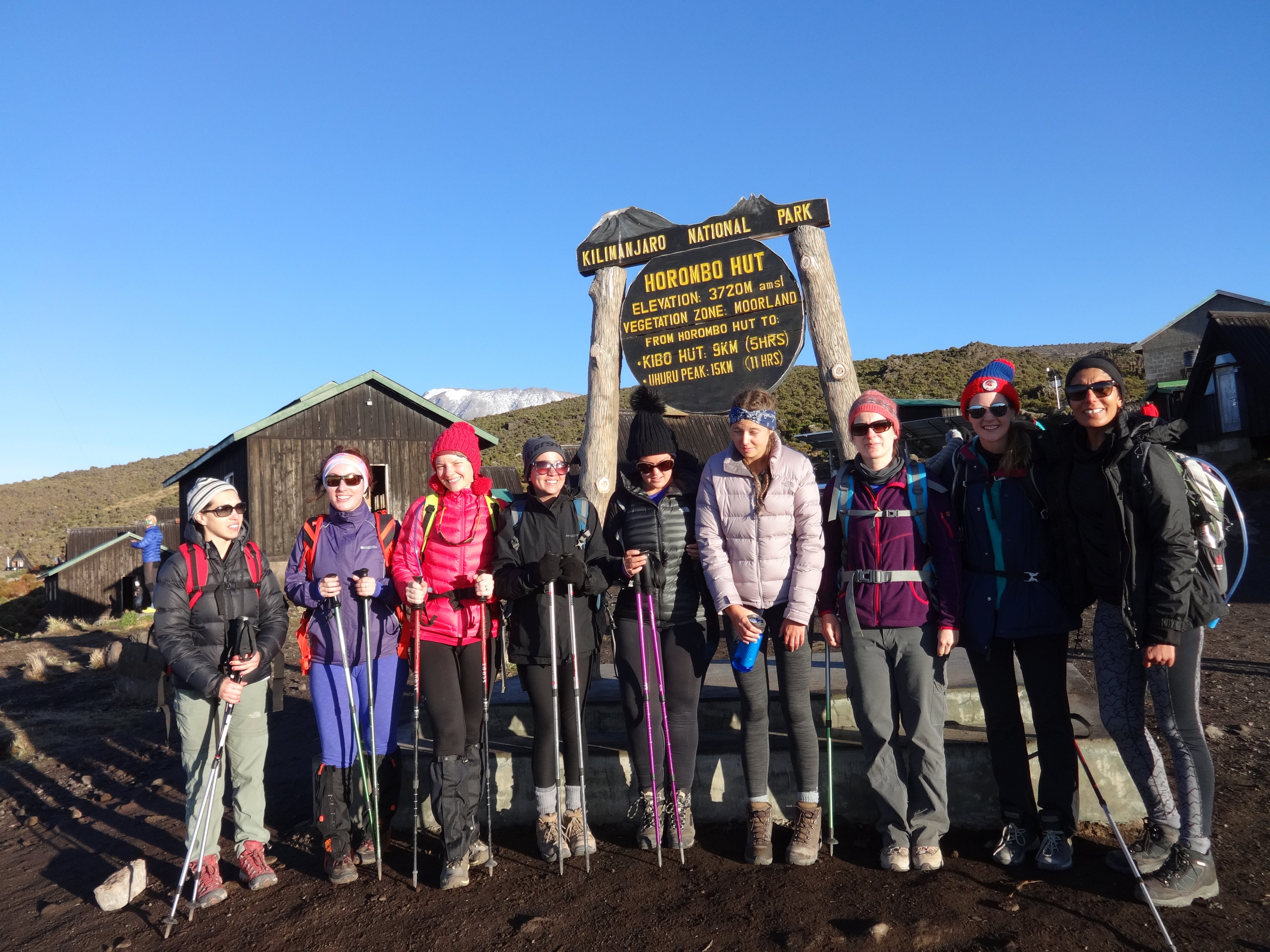 6 Días de Ascenso al Monte Kilimanjaro Ruta Marangu - Horombo Hut (3,700 m) – Zebra Rocks (3,980 m) – Horombo Hut (3,700 m) - Foto del día