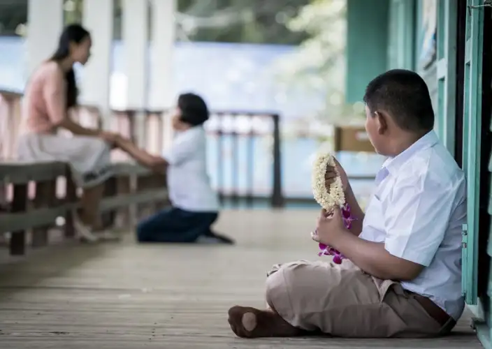 Land van delen in het zuiden van Thailand - Vruchtbare gronden en solidaire betrokkenheid - Chumphon - Foto van de dag