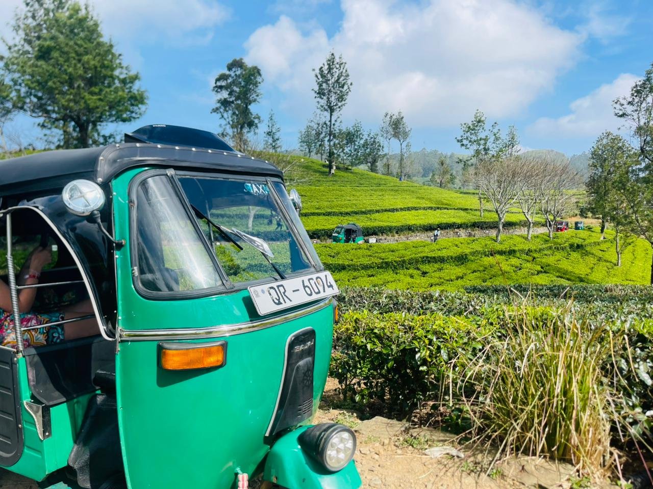 Encuentros insólitos en el país del oro verde - Las plantaciones de té de Lipton Seat en tuk-tuk - Foto del día