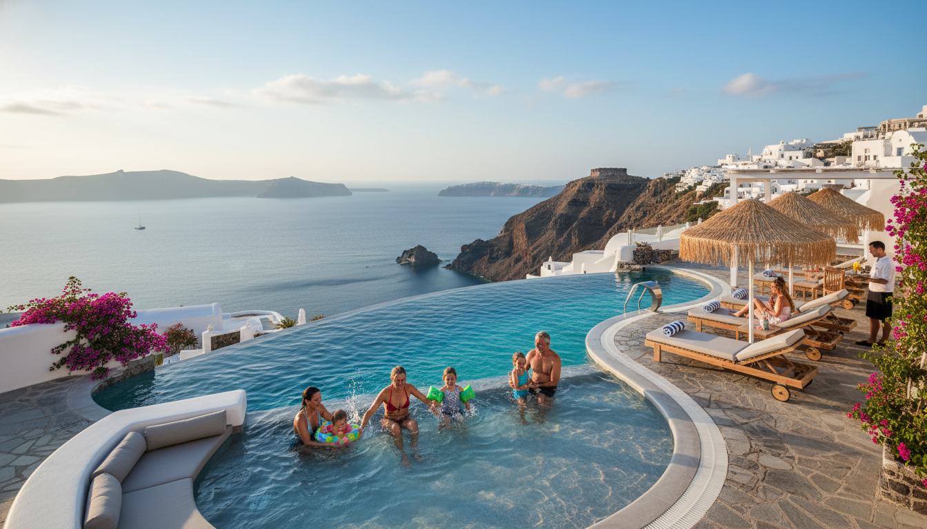 A Family Journey Through Greece: Culture, Beaches & Shared Experiences - Santorini | Relaxation Day - Photo of the day