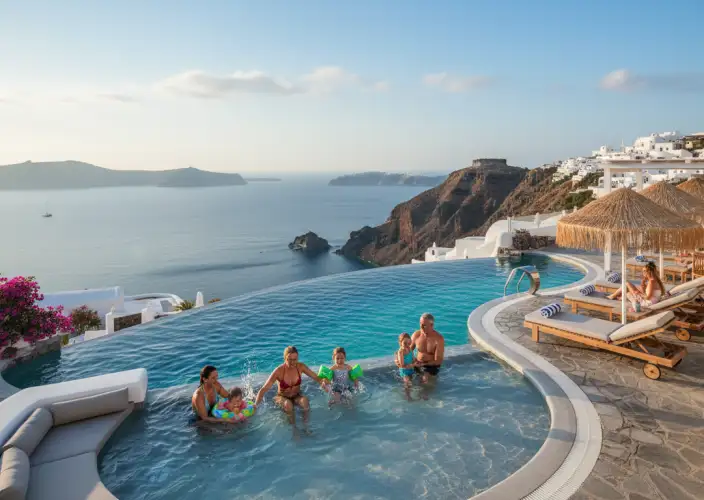 A Family Journey Through Greece: Culture, Beaches & Shared Experiences - Santorini | Relaxation Day - Photo of the day