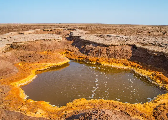Danakildepressie Tour - Danakildepressie (Dallol) - ErtaAle - Foto van de dag
