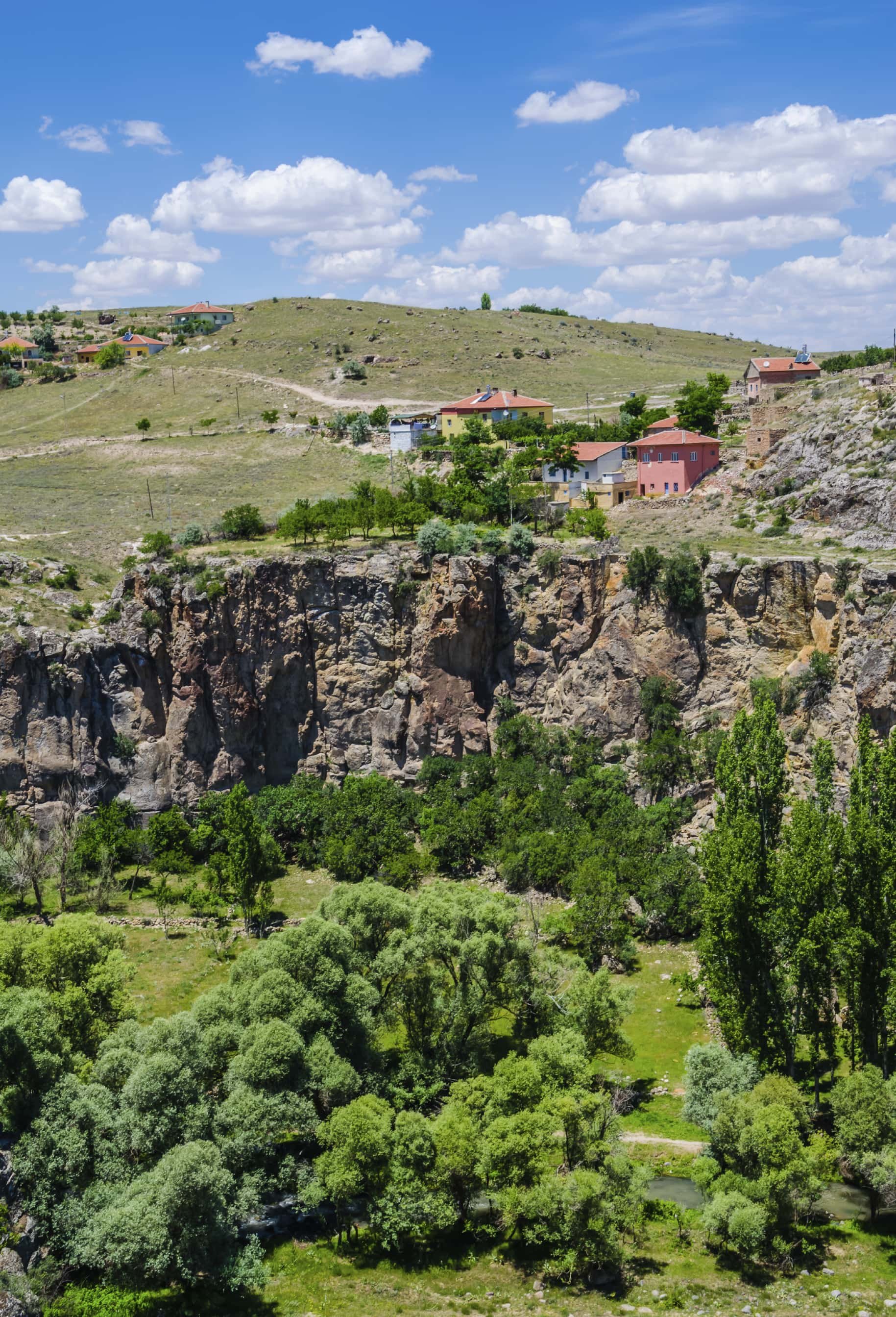 Oriental Kaleidoscope - Ihlara Valley - typical village of Güzelyurt - Vallée d'Ihlara - village typique de Guzelyurt