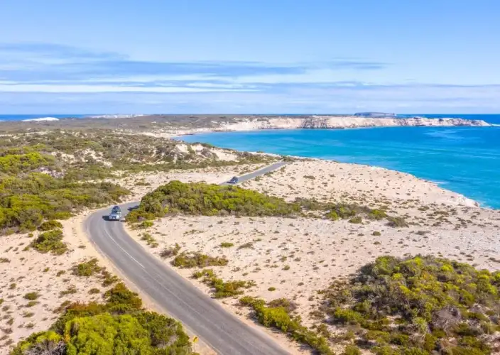 Wohnmobilvermietung - Adelaide - Port Lincoln - Wilde Ozeanabenteuer - Tagesfoto