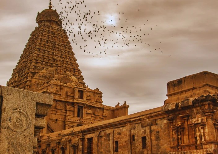 Circuit van de architectuur van de tempels in Zuid-India: een begeleide, privé en exclusieve reis langs UNESCO-werelderfgoedlocaties - Tempels van Thanjavur en Kumbakonam - Foto van de dag