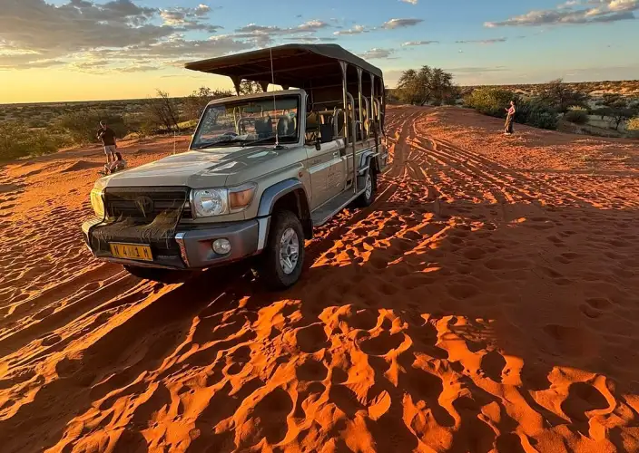 No coração dos tesouros da África Austral - O deserto do Kalahari - Foto do dia