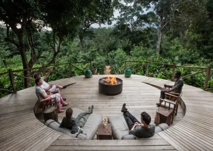 Exclusief verblijf in het hart van het nationaal park Odzala-Kokoua, juweel van Centraal-Afrika - Brazzaville - Mboko - Ngaga Lodge (Kamba) - Foto van de dag