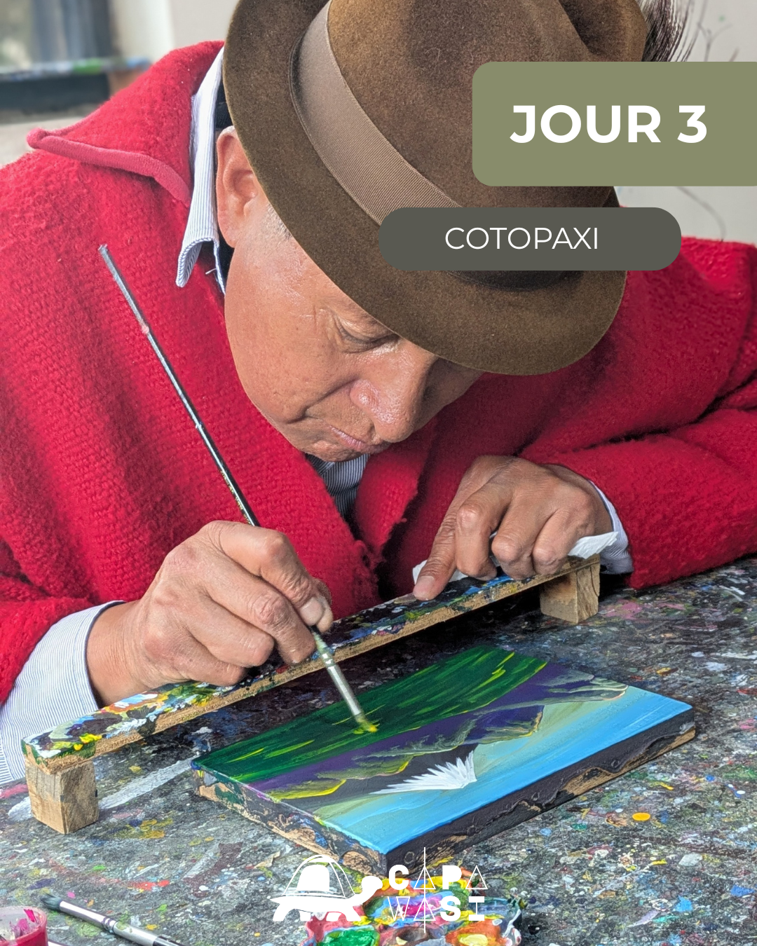 The Great Crossing of the Equator - in a small French-speaking group - FRIDAY - Cotopaxi National Park - Photo of the day