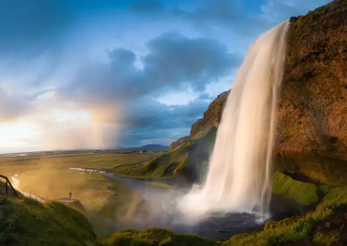 Sommer Südküste & Þórsmörk-Hochland - Selbstfahrer-Abenteuer - Wasserfälle und vulkanische Küstenlinien - Tagesfoto