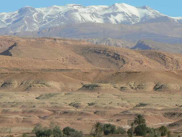 Desierto auténtico del erg Chegaga