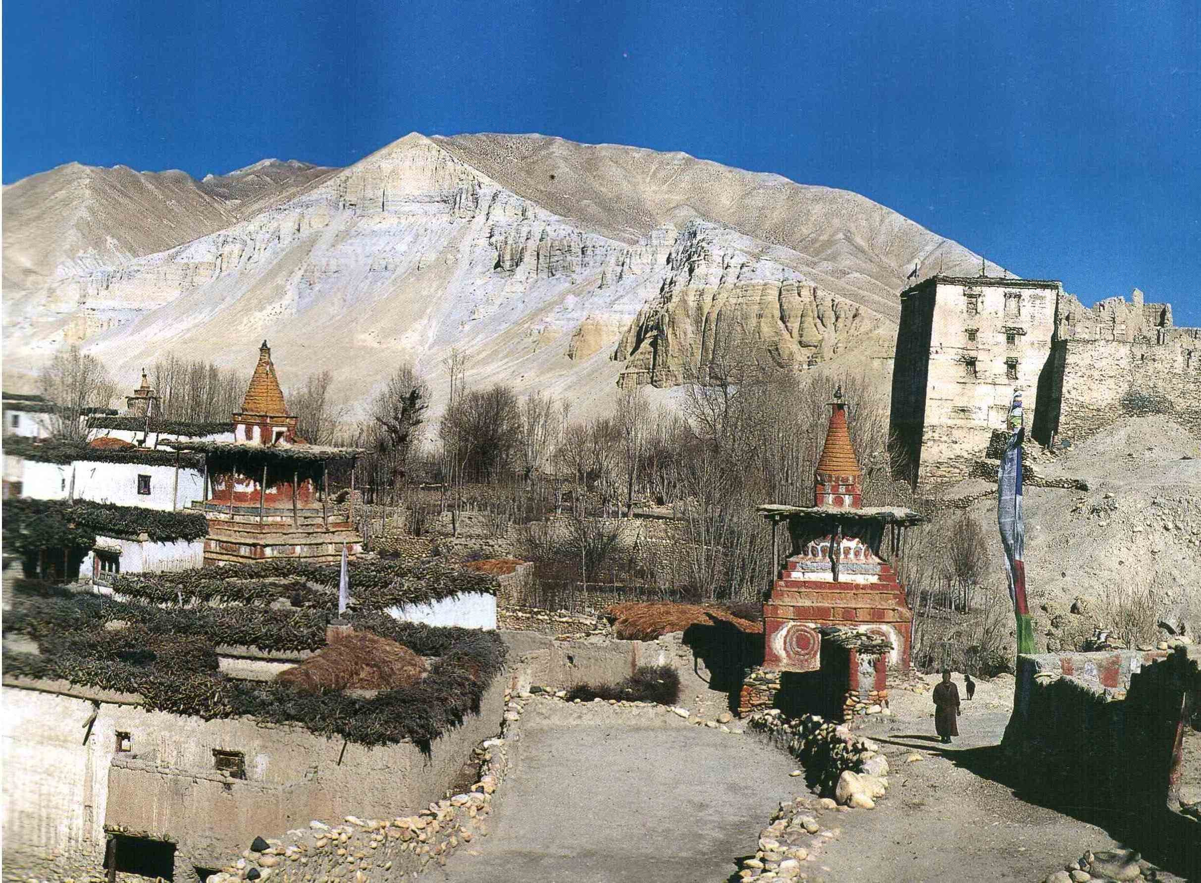 Trek in the Upper Mustang - Chele to Samar (7 hours of walking) - Chele à Samar (7 heures de marche)