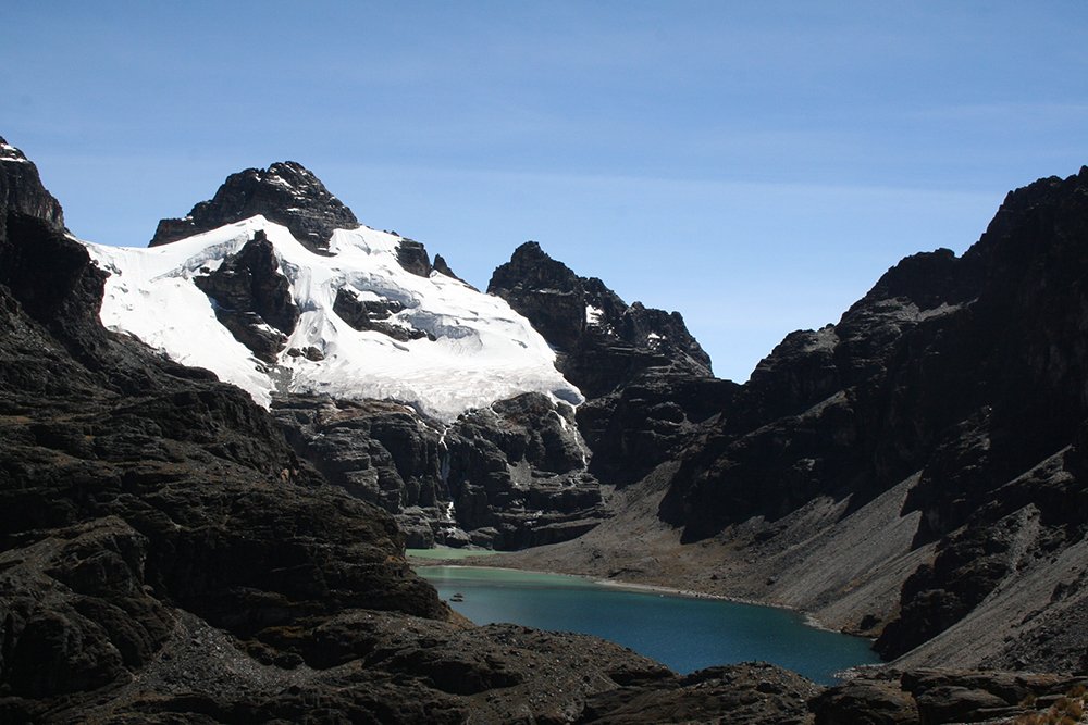 Rock Climbing en trek op een onontdekte top - Refuge Santos - Laguna Tres Picos - Laguna Khota Pata - Refuge Santos - Laguna Tres Picos - Laguna Khota Pata