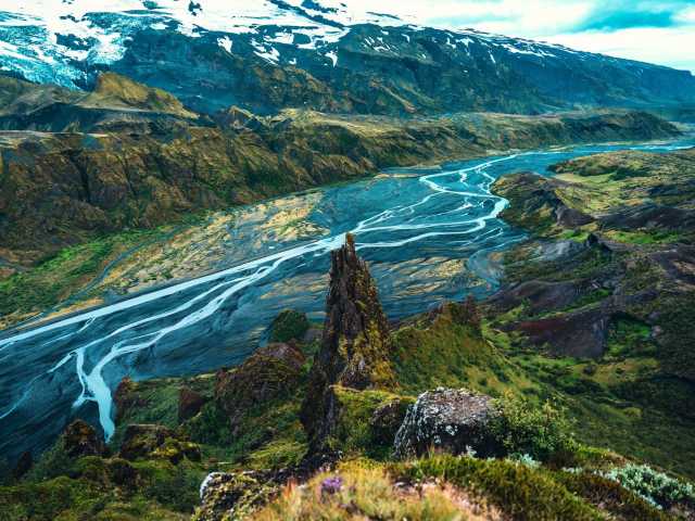 Aventure en autotour sur la Côte Sud en été & les Hautes Terres de Þórsmörk