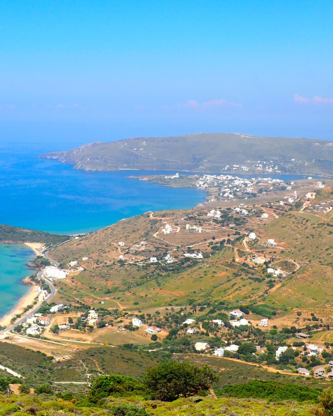 Navigazione in barca a vela nelle Cicladi - Verso Andros - Foto del giorno