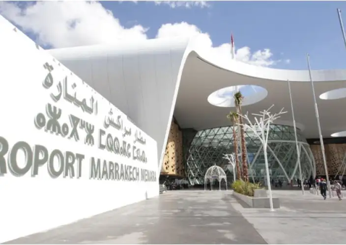 From Marrakech to the dunes of Merzouga - Welcome to Morocco - Arrival at Marrakech airport - Photo of the day