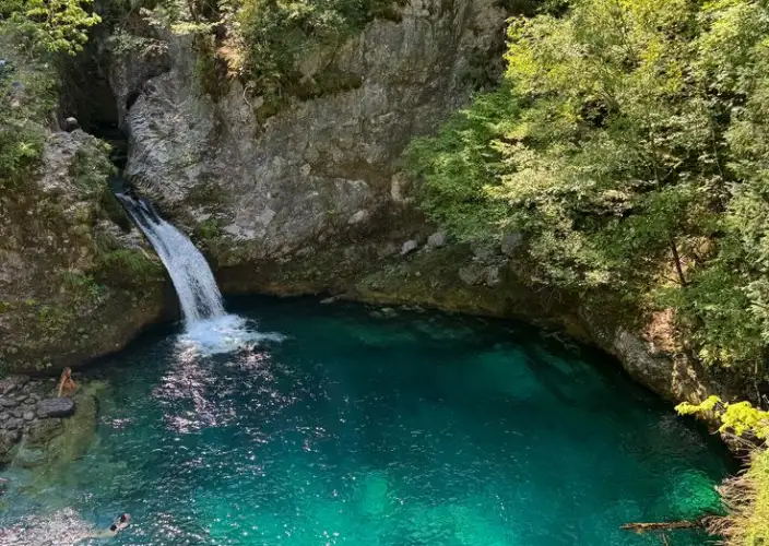 Out of This World, 13 Days in Alien Places - The Blue Eye of Theth - Photo of the day