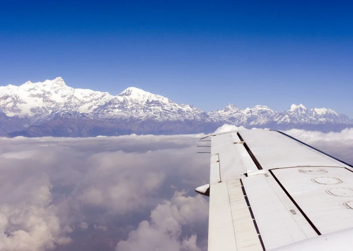 Faces of Nepal - Back to the capital city. - Flight